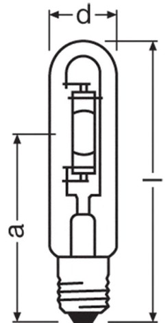 Lampa metalohalogenkowa OSRAM POWERSTAR HQI-T 400W/N E40